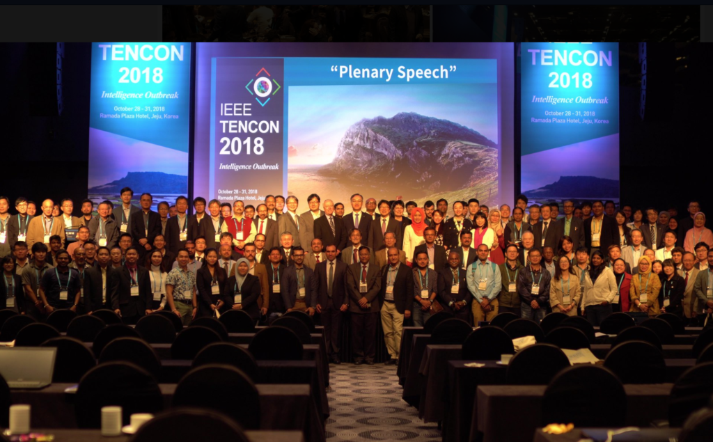 Group photo of TENCON opening ceremony IEEE